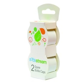 SodaStream Víčko Bílé na plast. lahve 2 ks